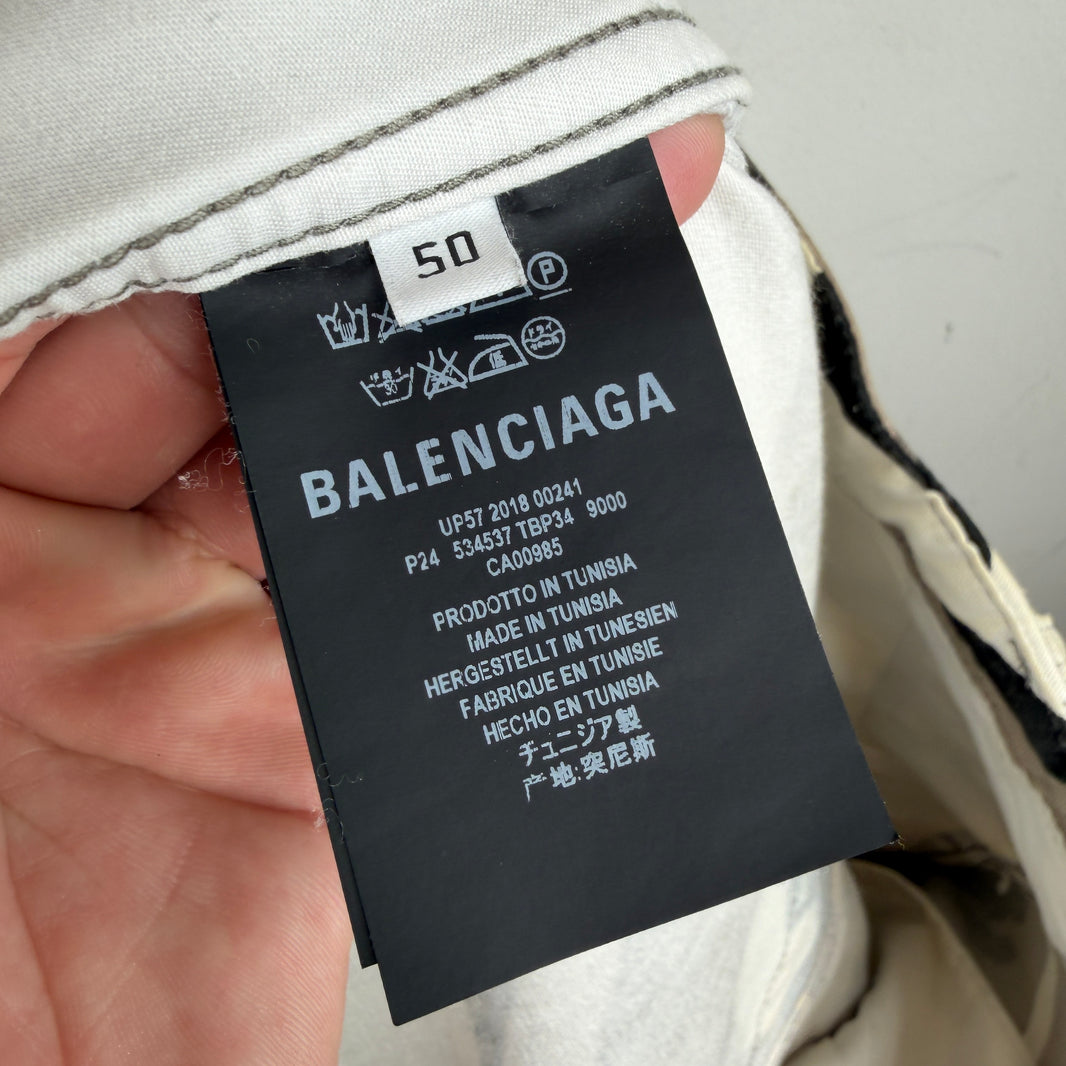 Balenciaga Snow Camo Cargo Pants