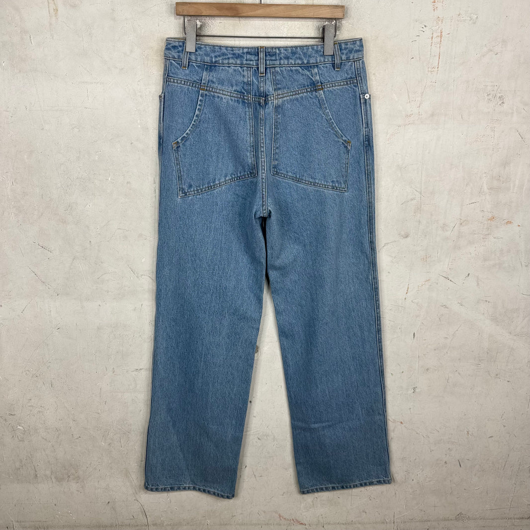 Eckhaus Latta Lightwash Loose Jeans
