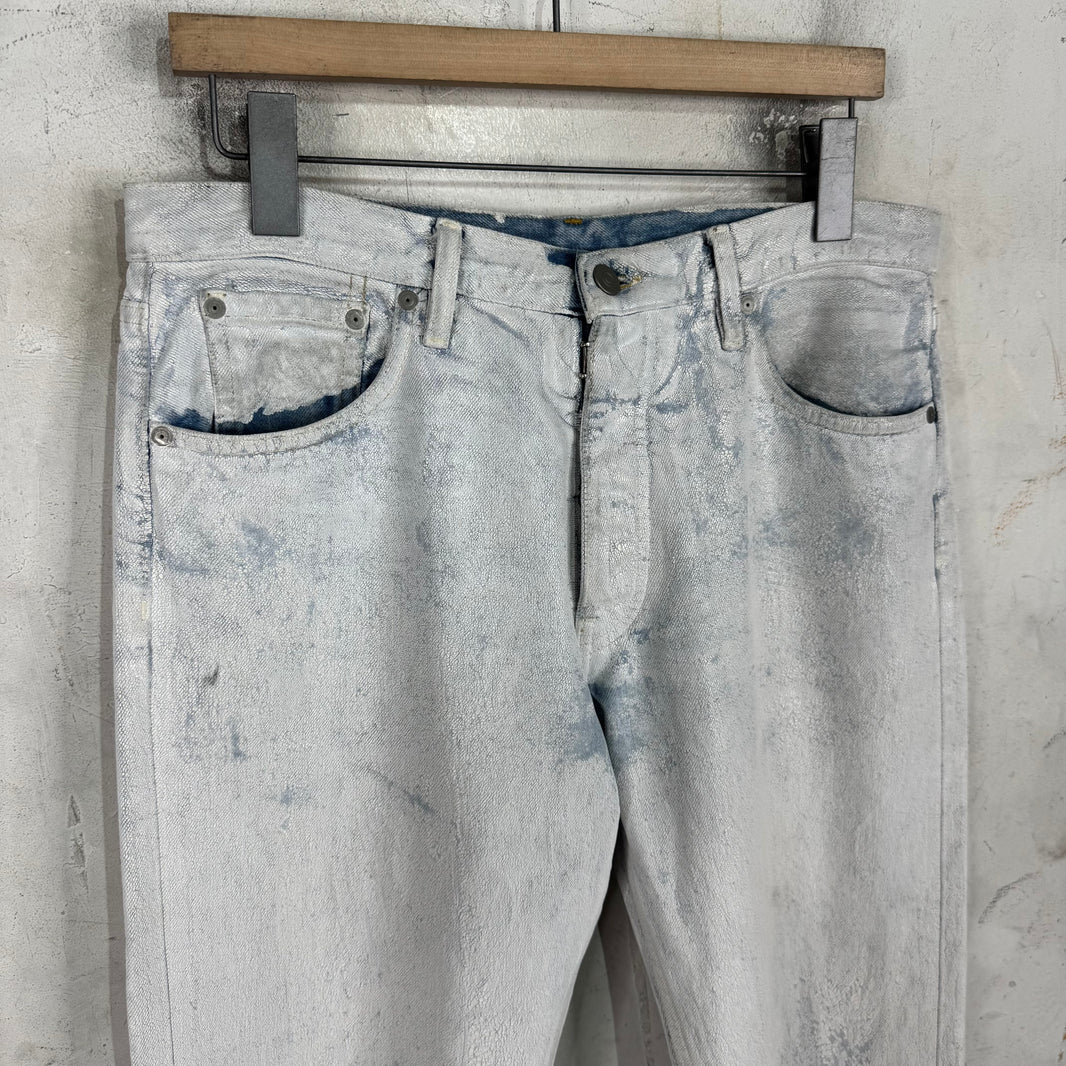Margiela Painted Straight Legged Jeans