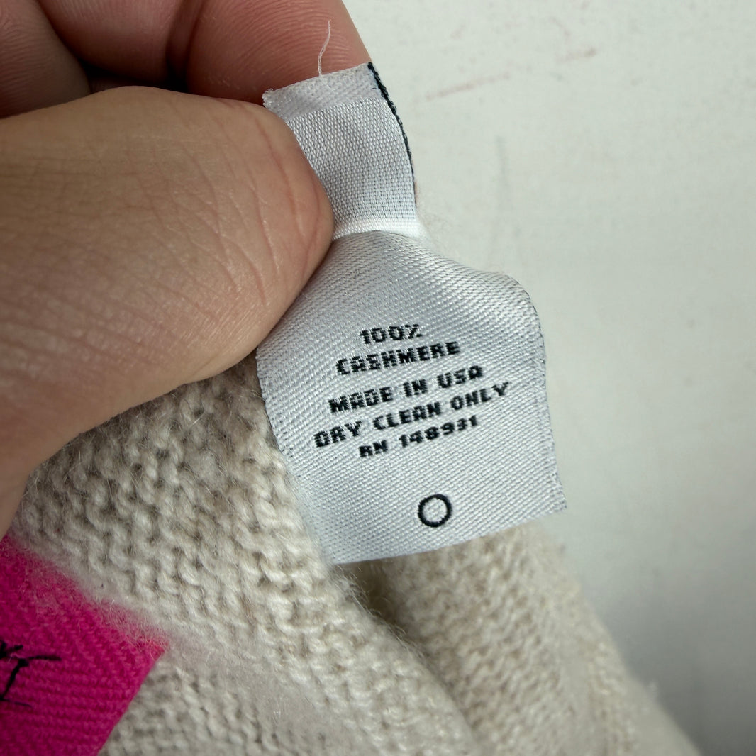 The Elder Statesman Beige Cashmere Lounge Pants