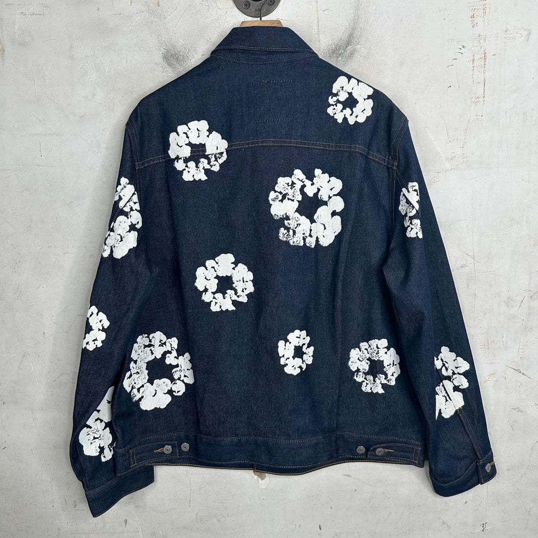 Denim Tears Wreath Trucker Jacket