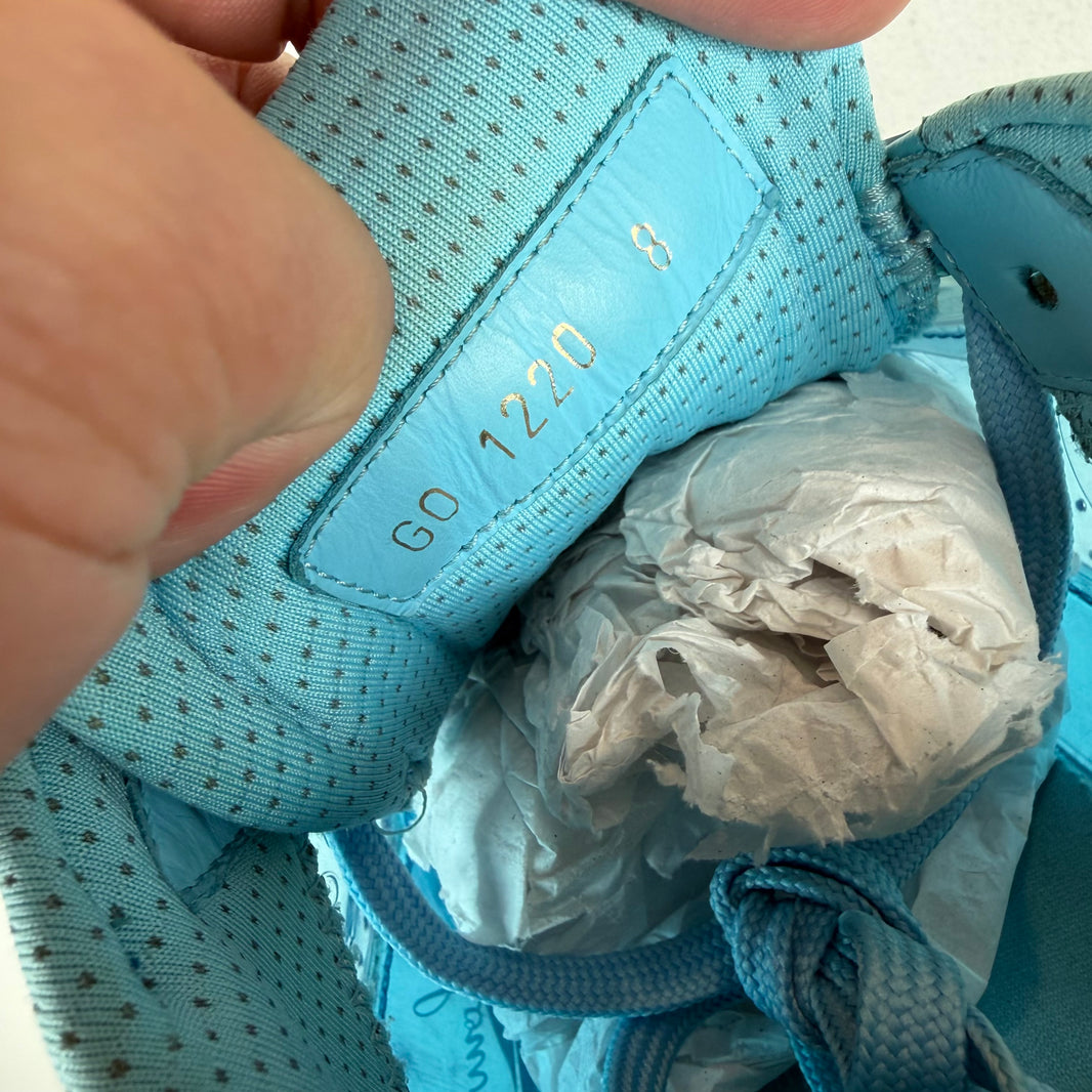 Louis Vuitton Blue Transparent Trainer Low Sneakers