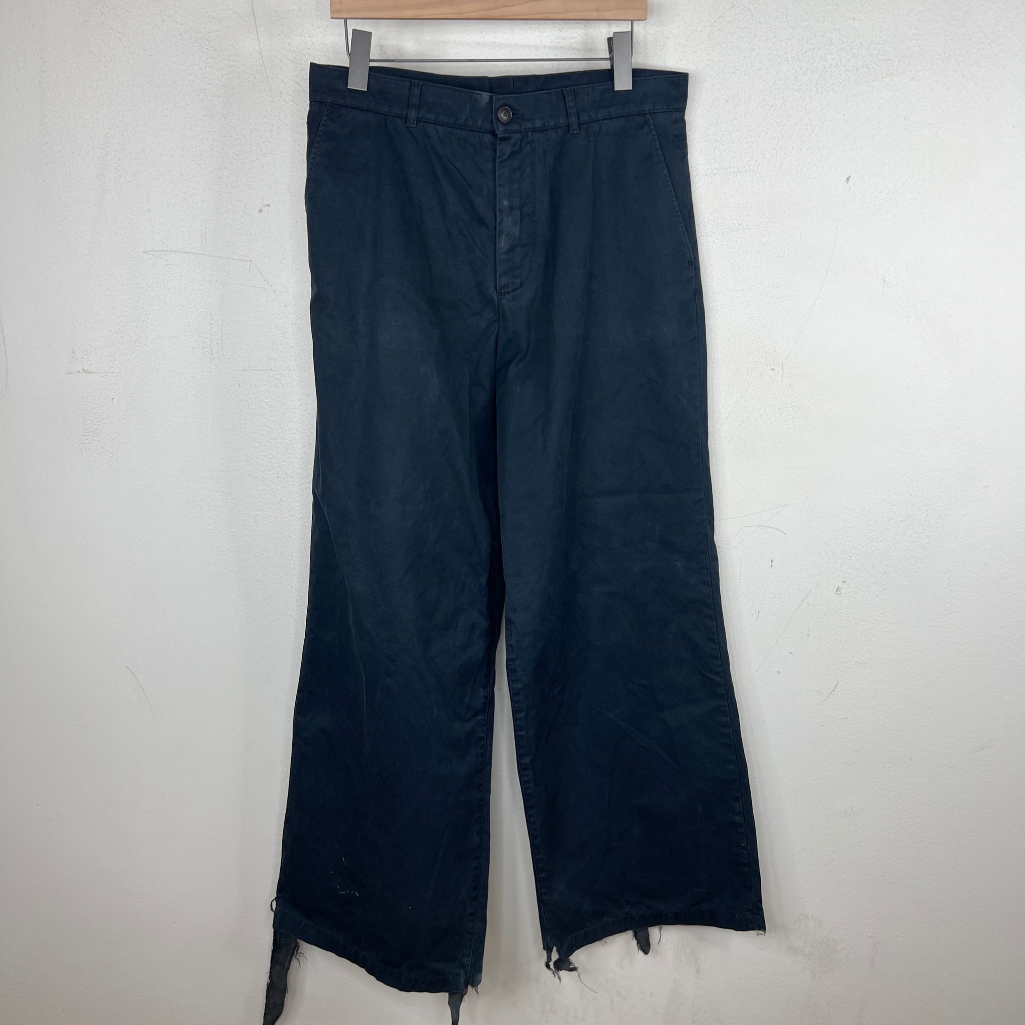 Balenciaga Blue Wide Chino Pants