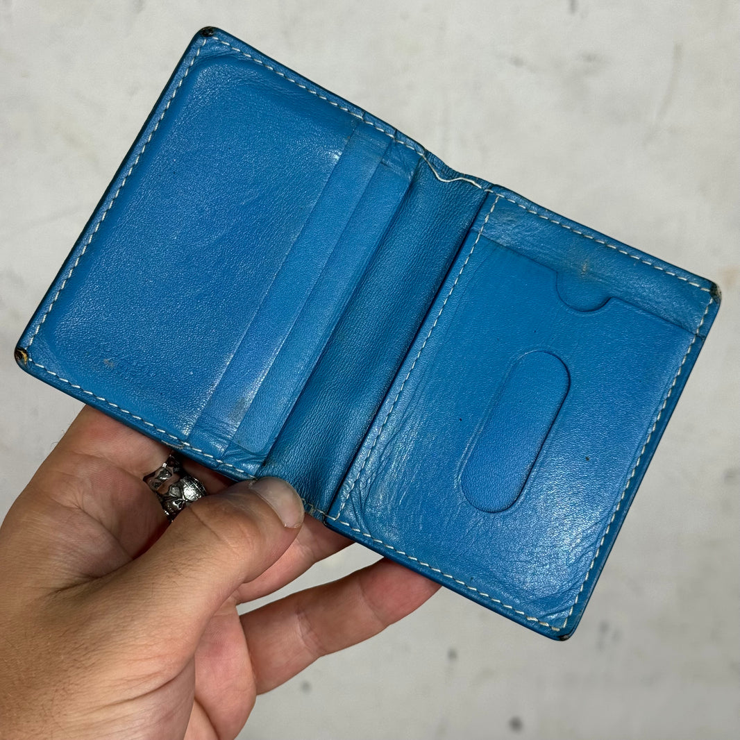 Goyard Blue Smoked St. Mark Wallet