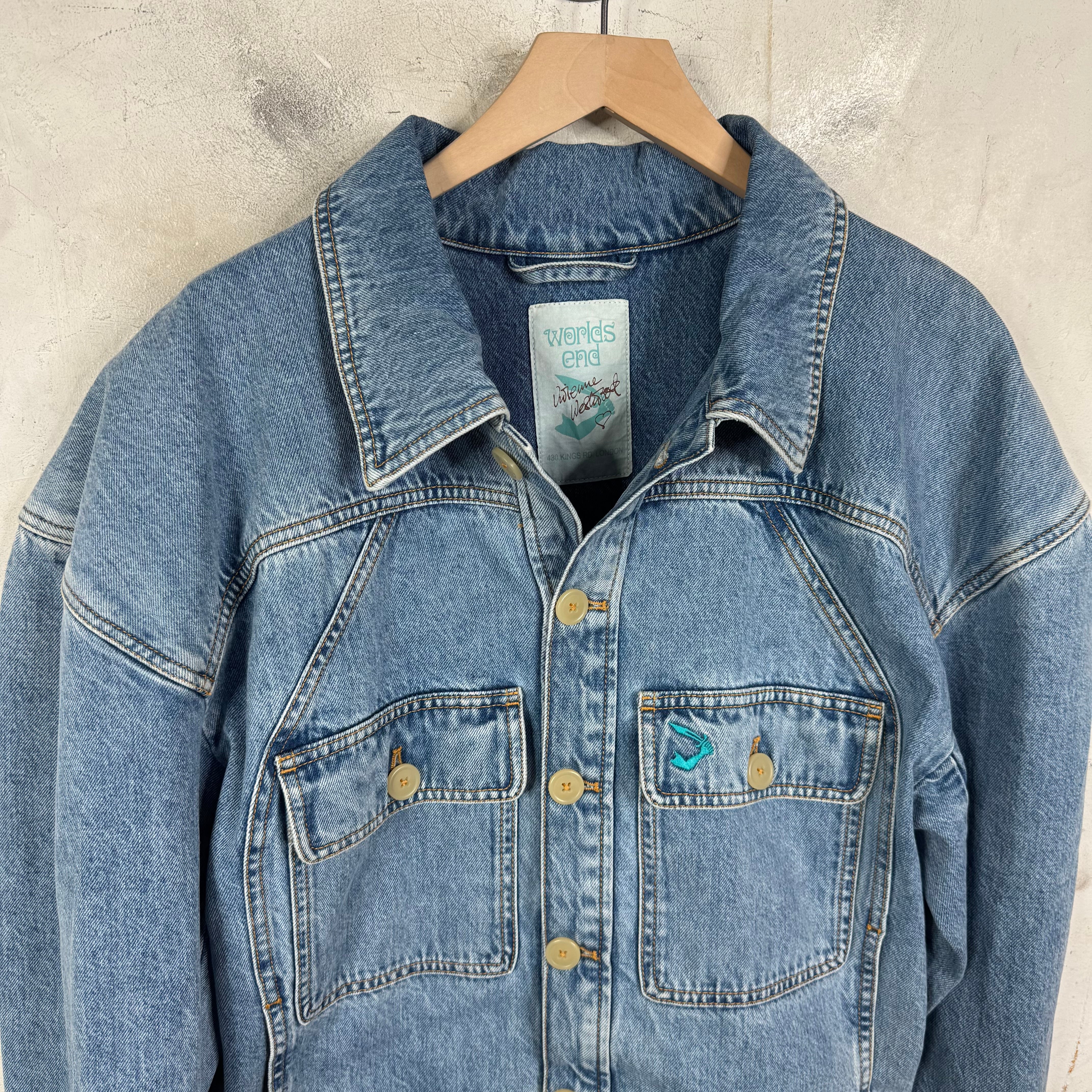 Vivienne Westwood Worlds End Denim Trucker Jacket – www.Lukes.store