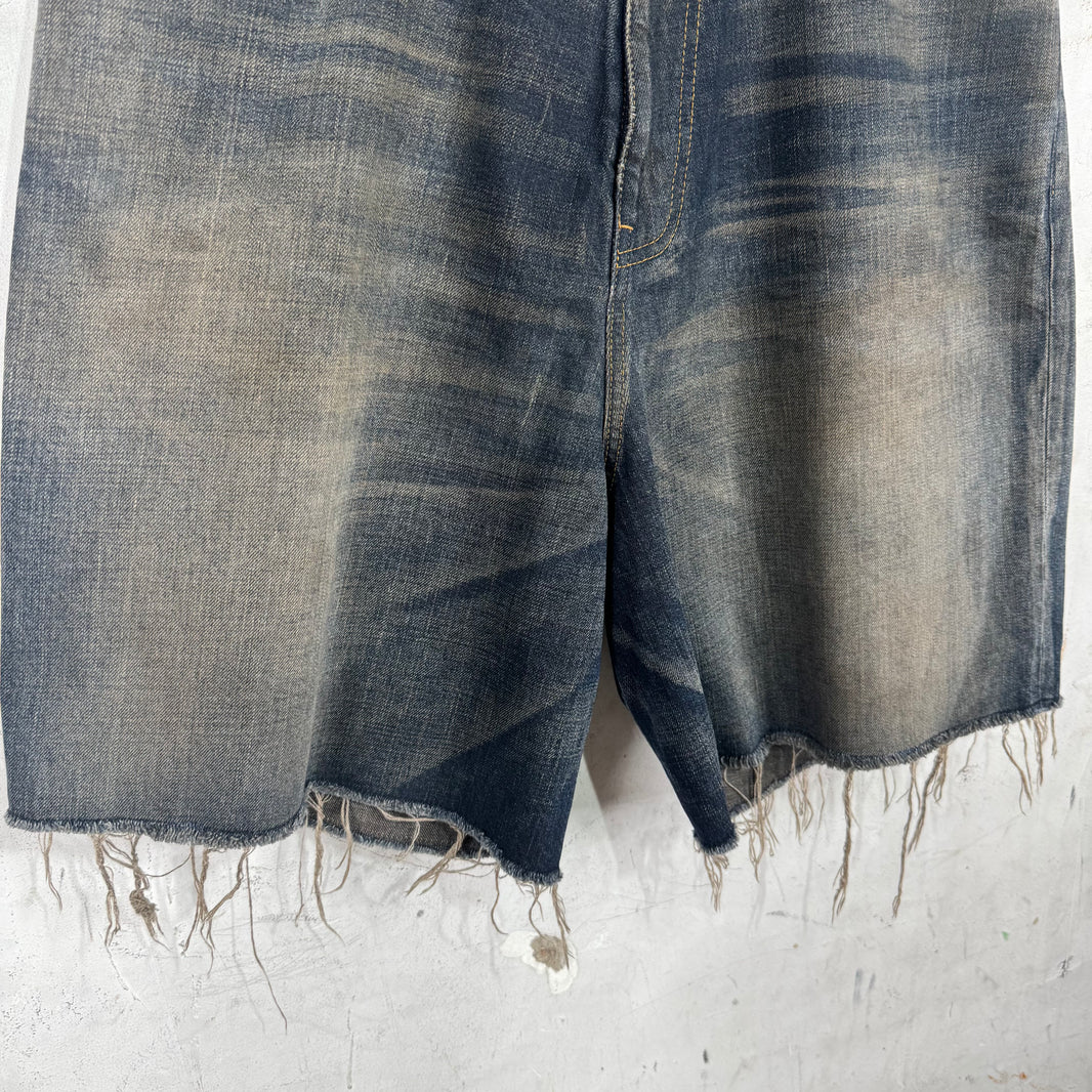 Balenciaga Indigo Skater Jorts Sample