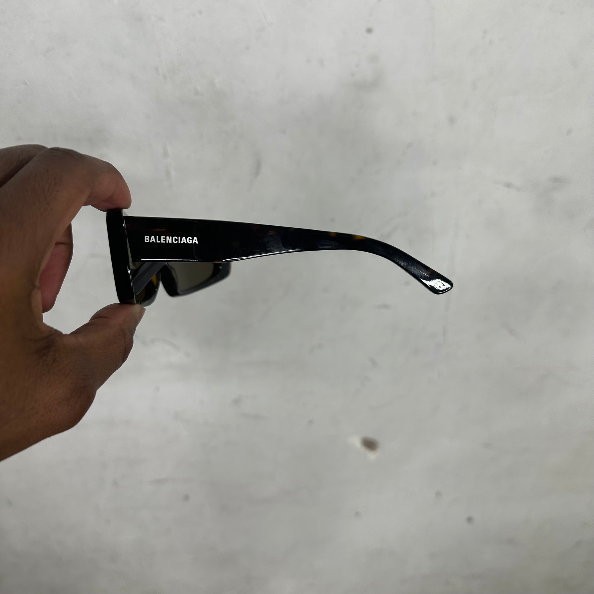 Balenciaga Wavy Turtle Sunglasses