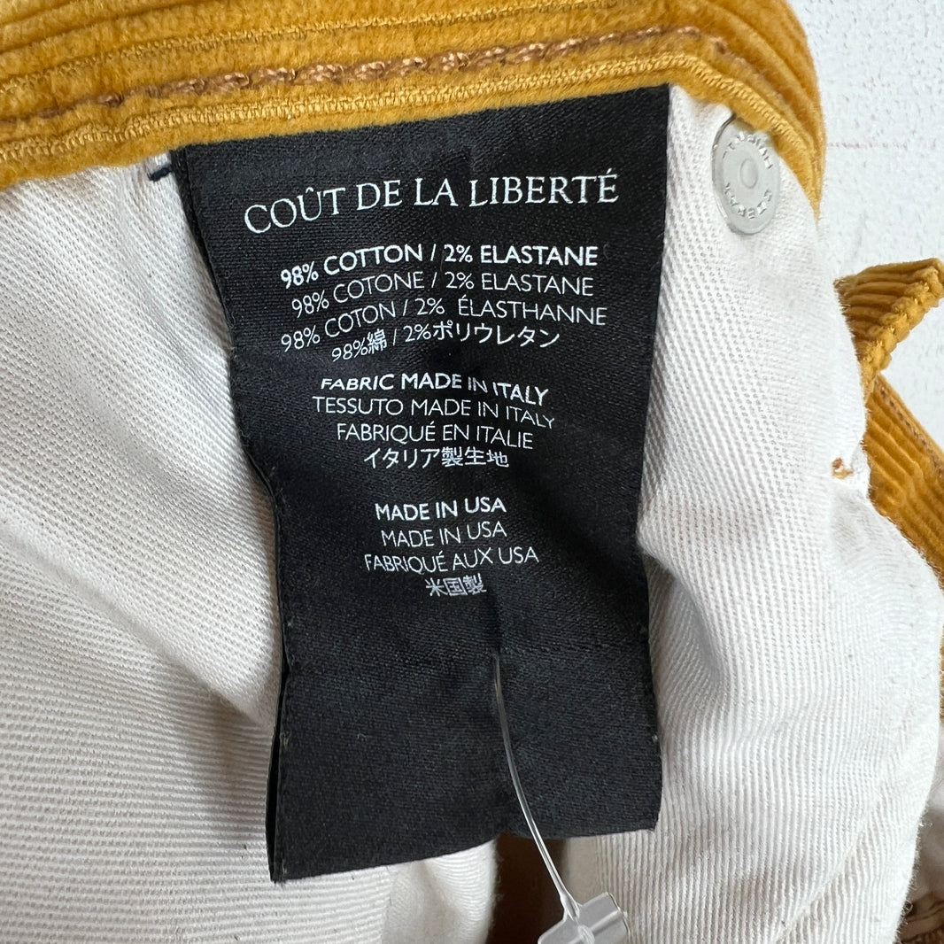 Cout De La Liberte Corduroy Jeweled Flare Pants