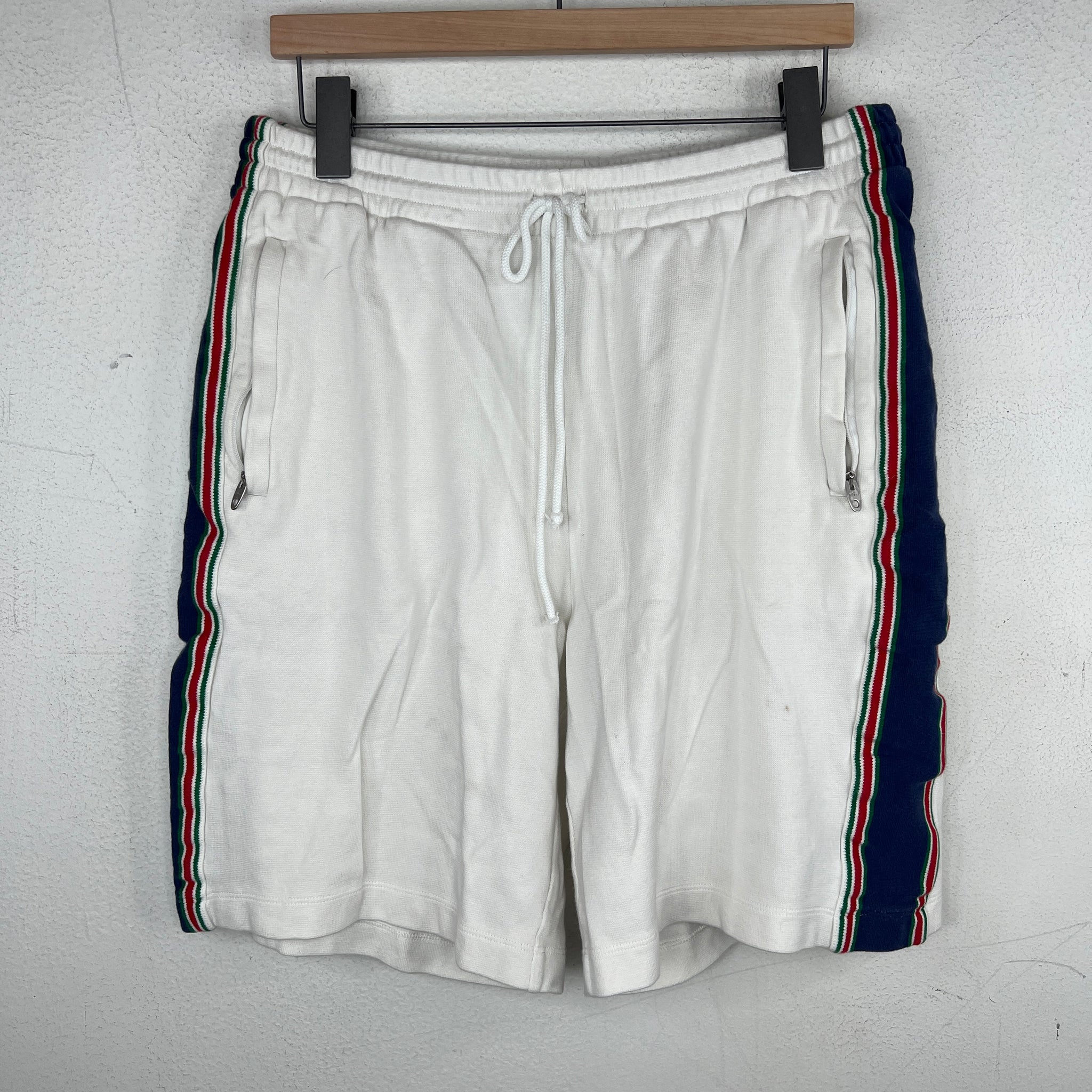 Gucci White Interlock Shorts