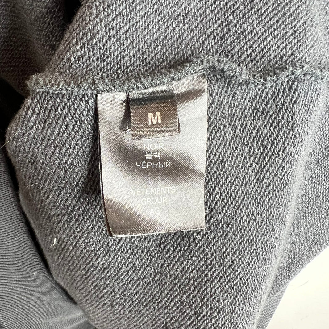 Vetements J'Adore Metal Hoodie