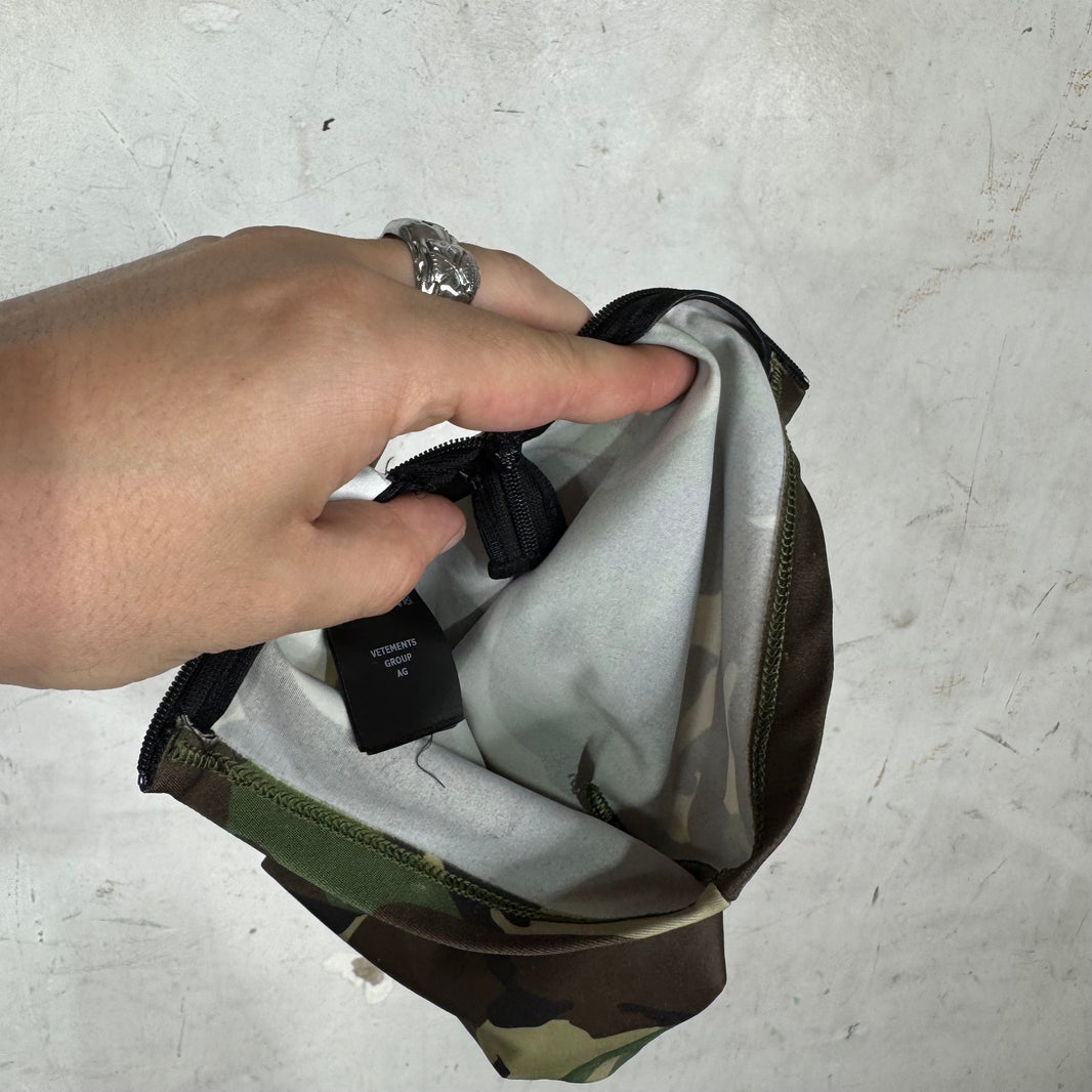 Vetements Camo Face Mask