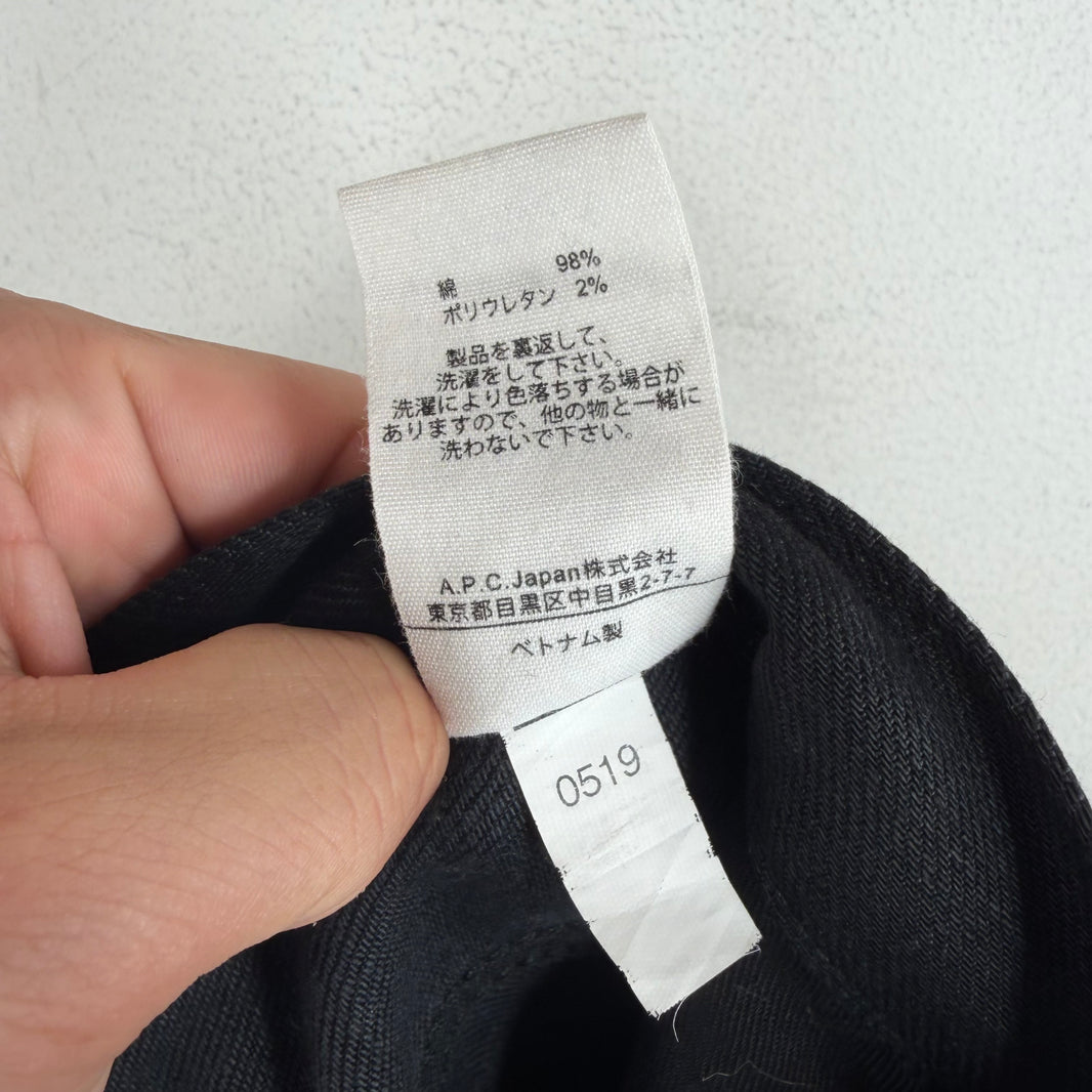 APC Black Petit New Standard Jeans