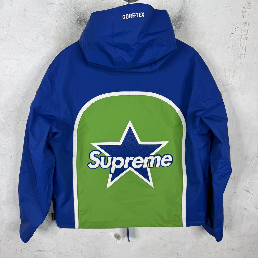 Supreme x Vanson Blue/White/Green Rain Jacket