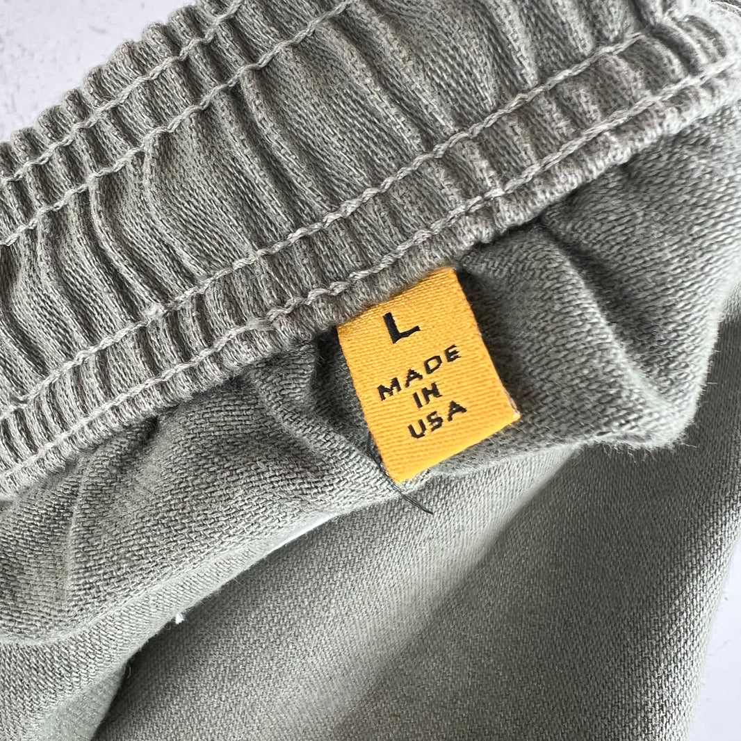 Gallery Dept Olive Logo Shorts