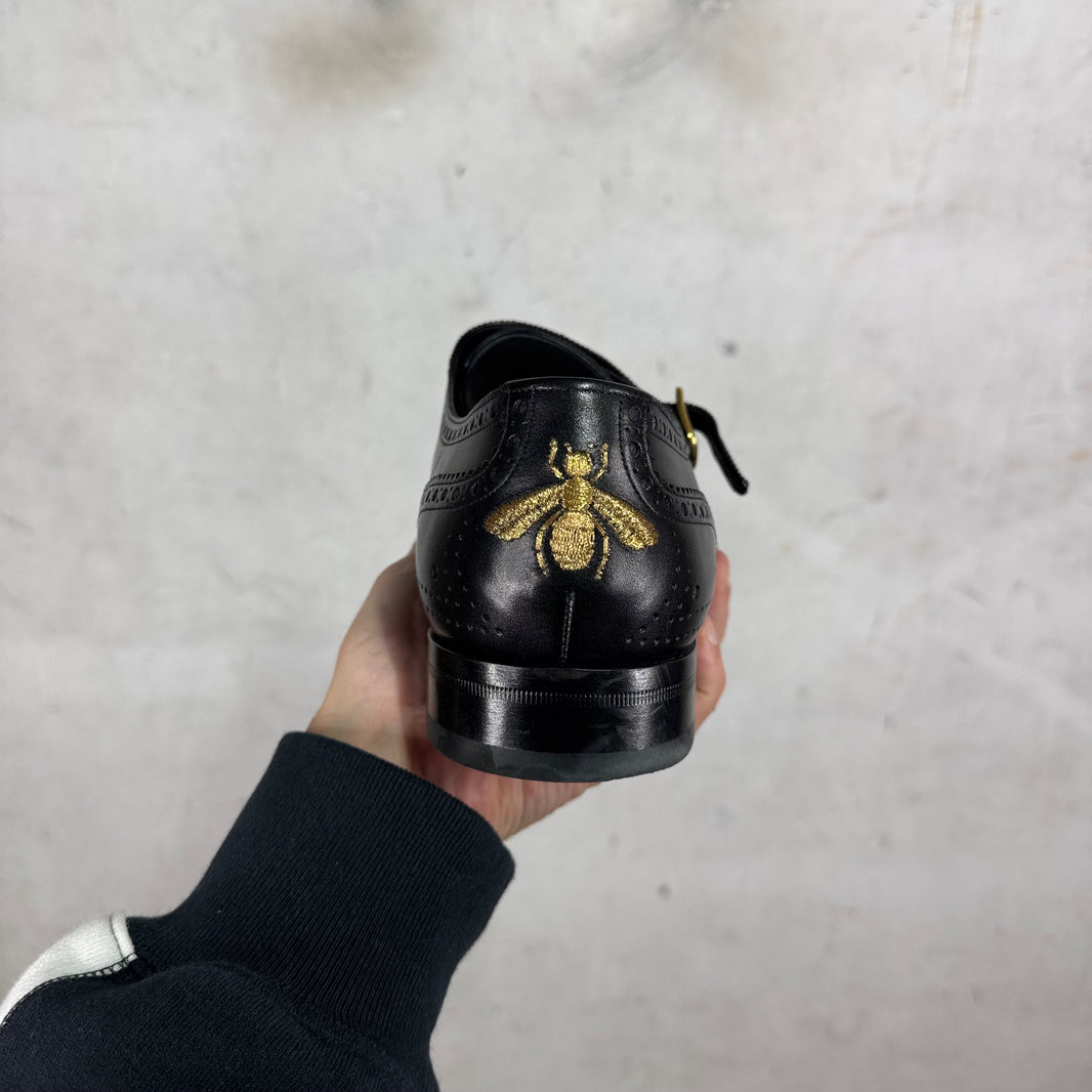 Gucci Rivet Strapped Derbys