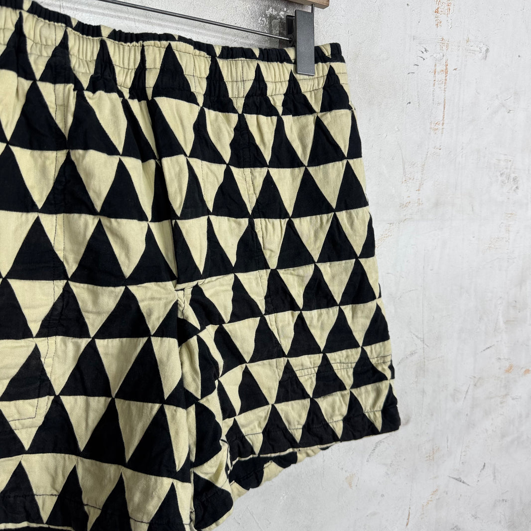 Bode Quilted Patch Shorts