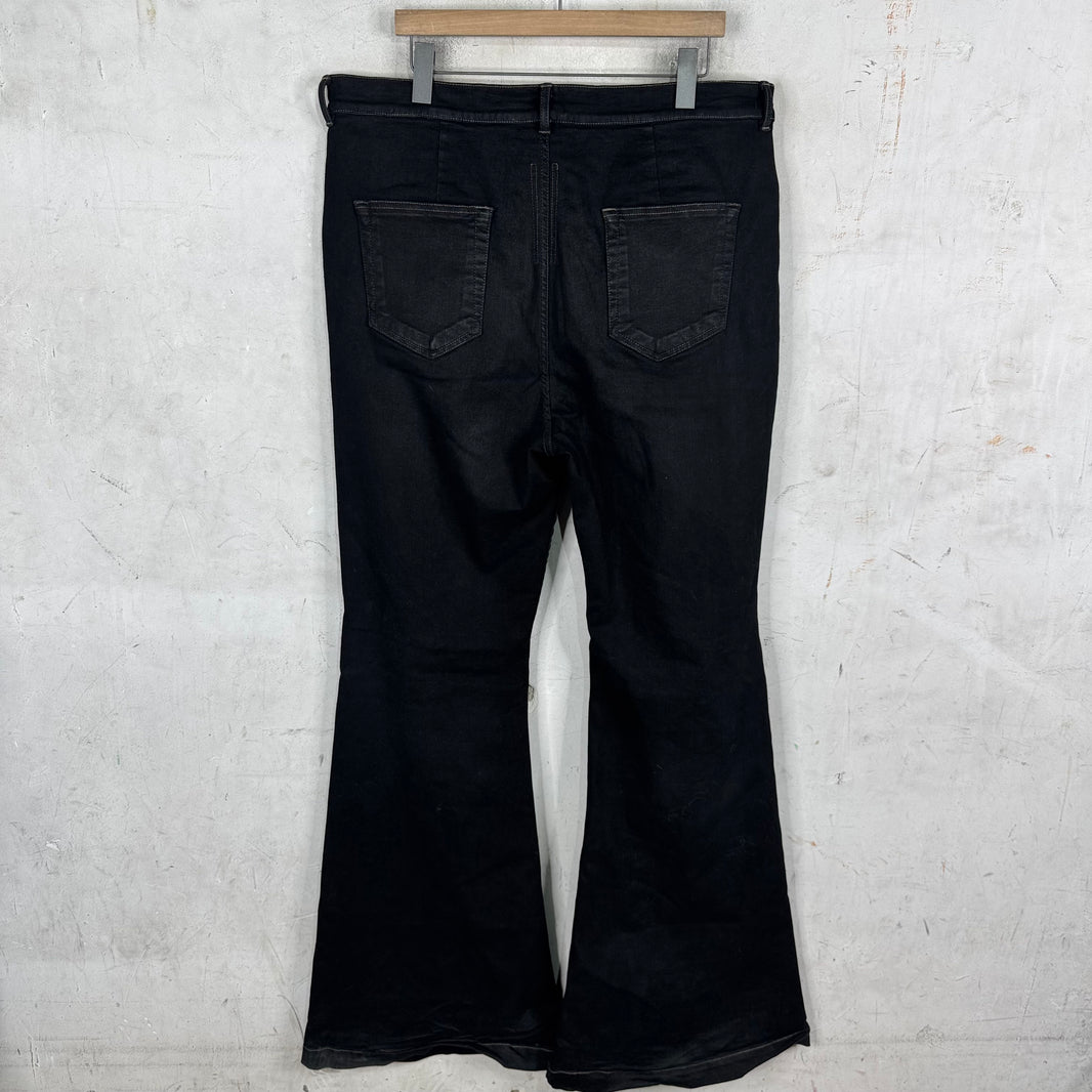 DRKSHDW Waxed Bolan Bootcut Jeans