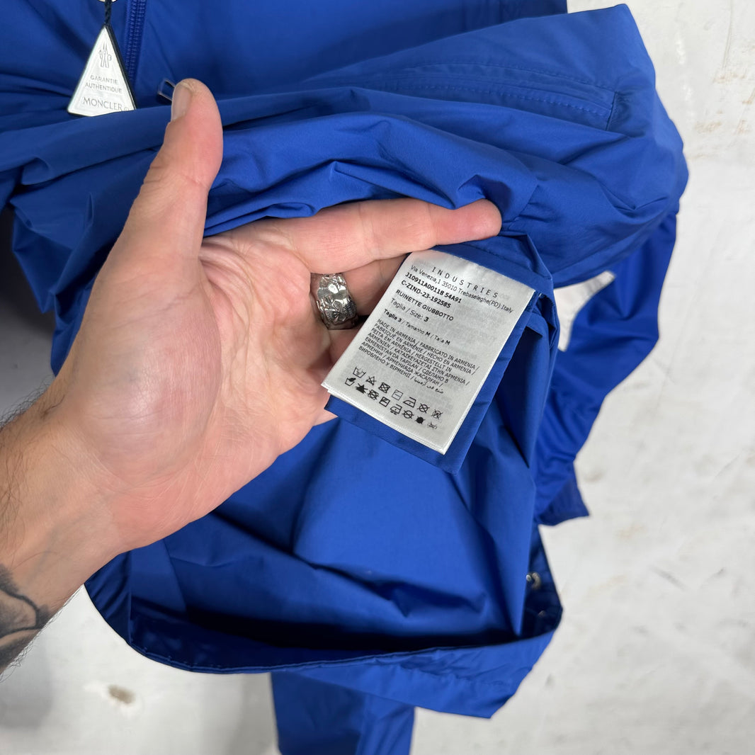 Moncler Blue Ruinette Giubbotto Windbreaker