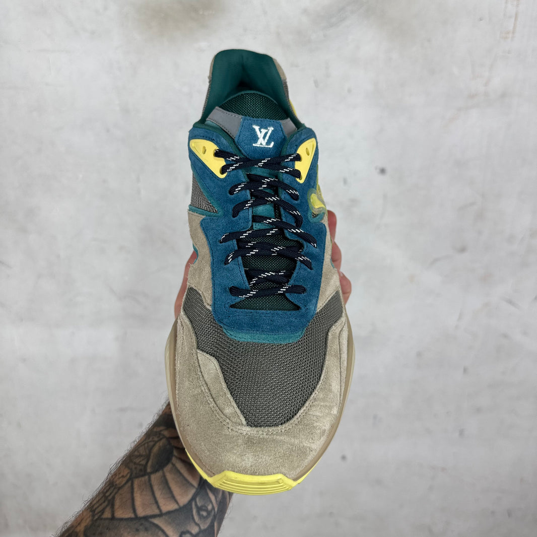 Louis Vuitton Beige Trail Sneakers