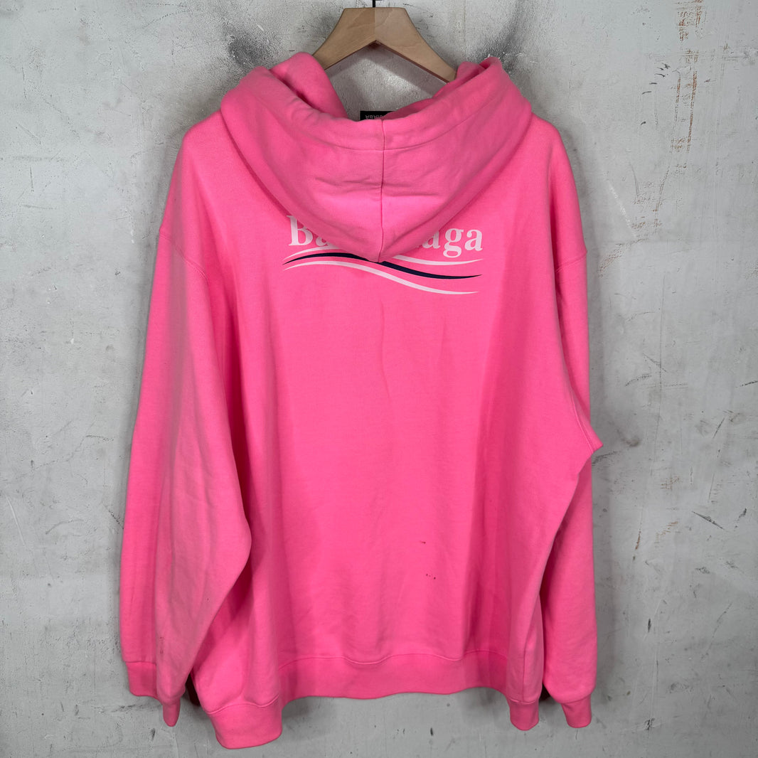 Balenciaga Pink Campaign Hoodie