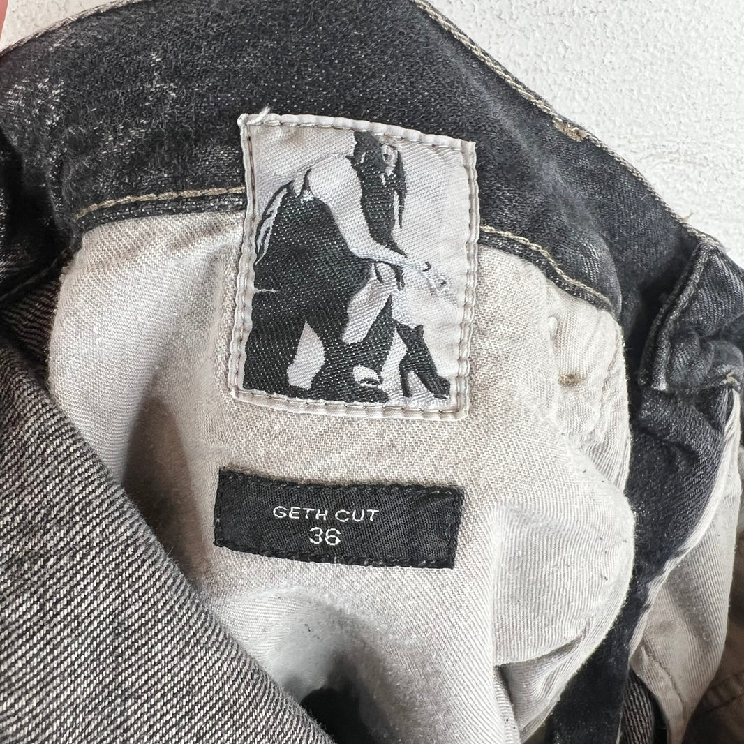 Rick Owens Grey Geth Jeans