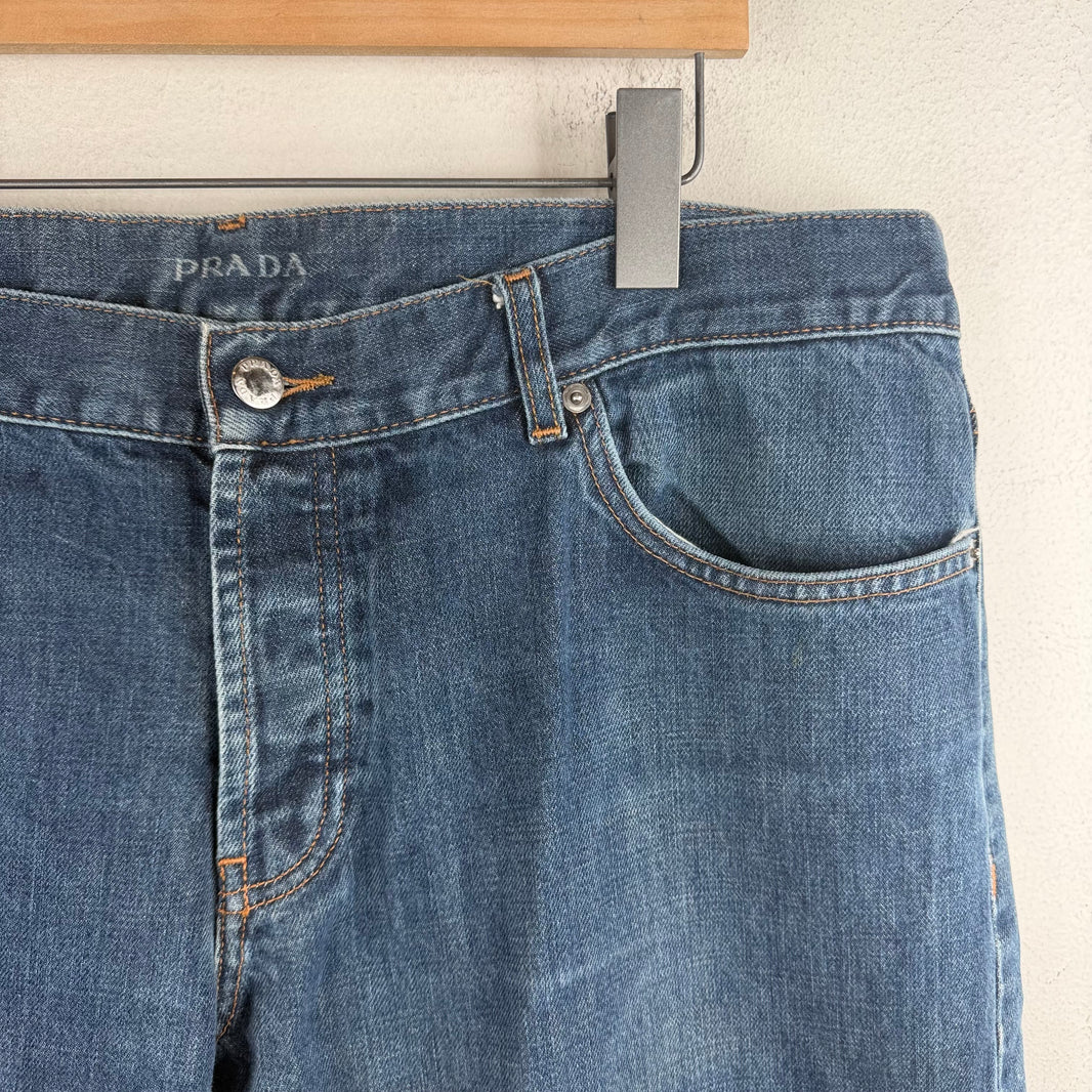 Prada Pocket Logo Jeans