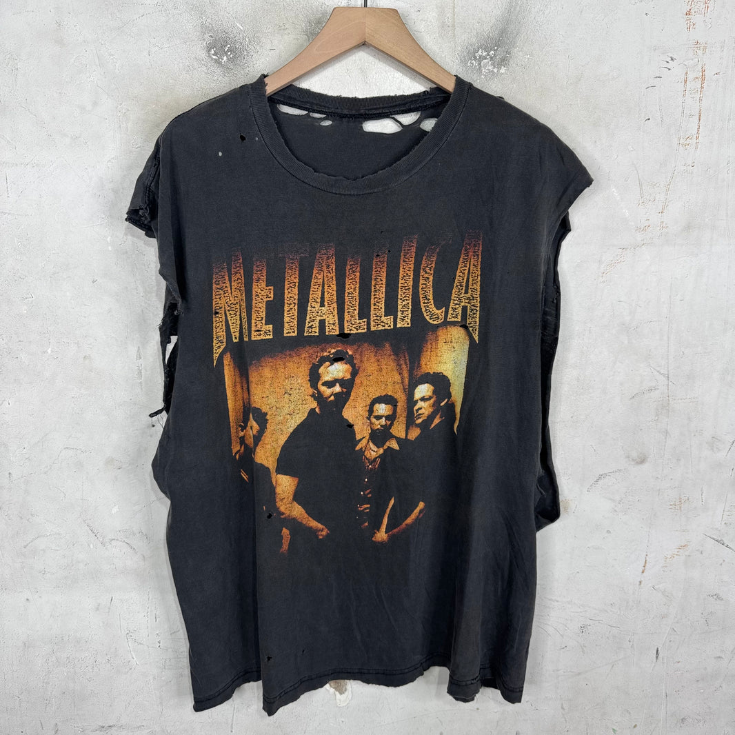 Vintage Metallica 98' Smoked Cutoff T-Shirt
