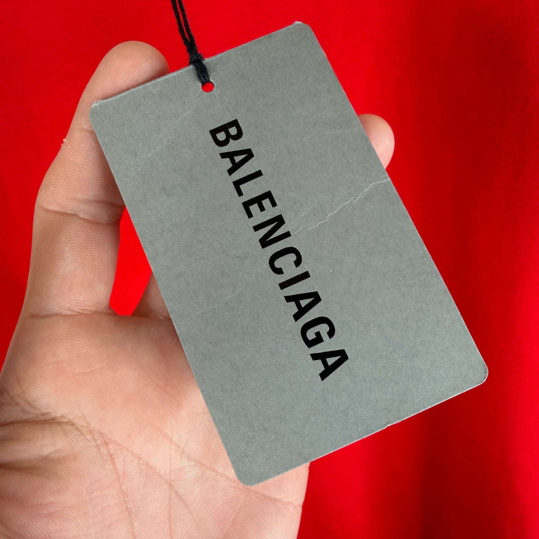 Balenciaga Sporty B Red T-Shirt