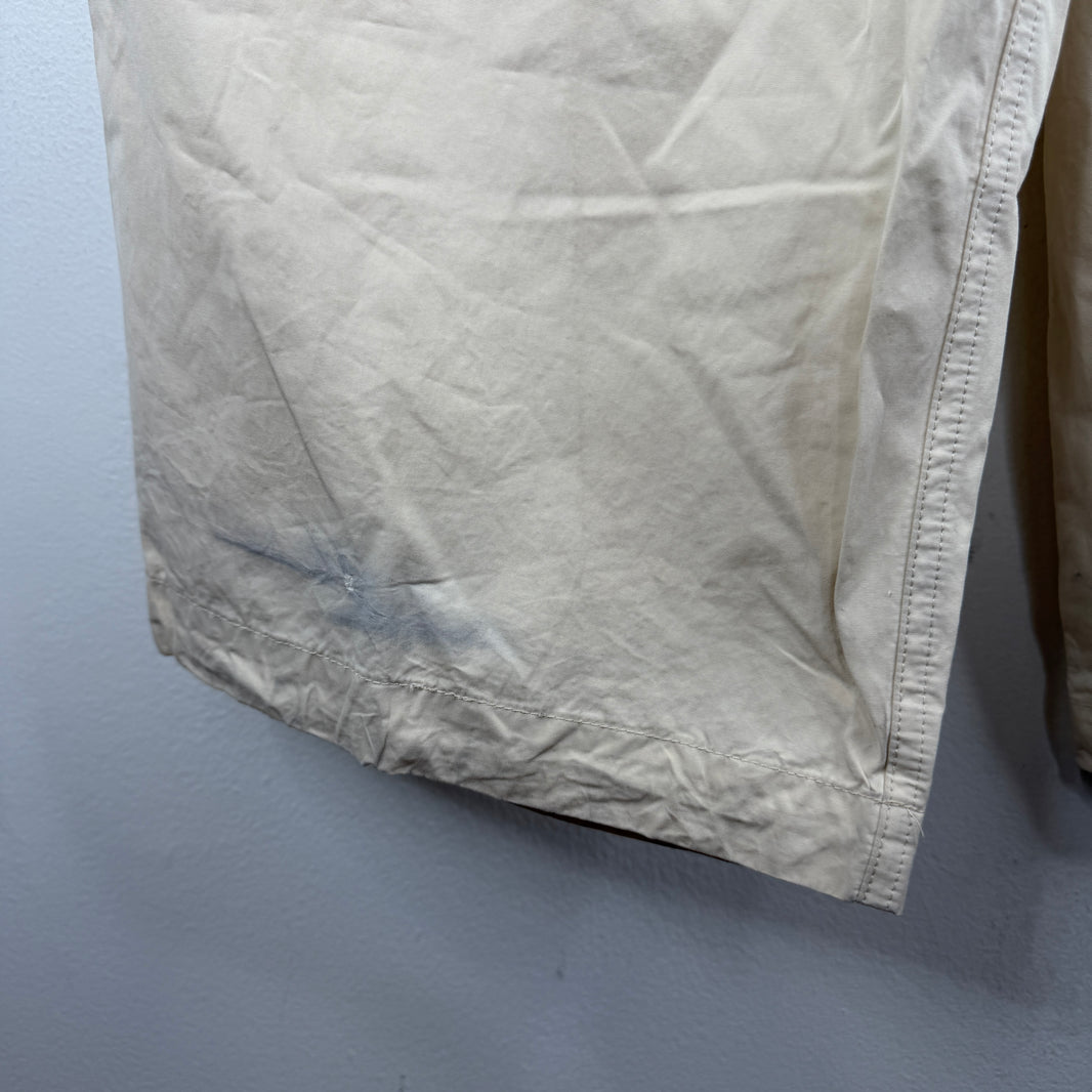 Jil Sander White Cargo Pants