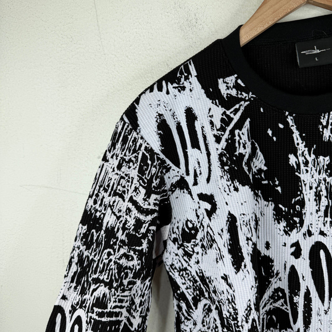 Slawn Printed Longsleeve Thermal T-Shirt