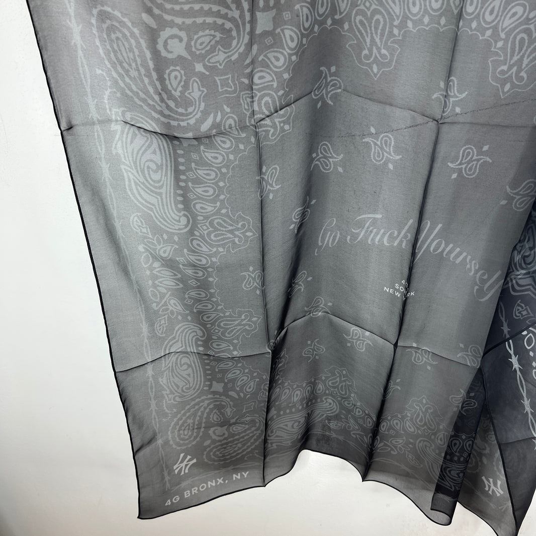 4G Black Bandana