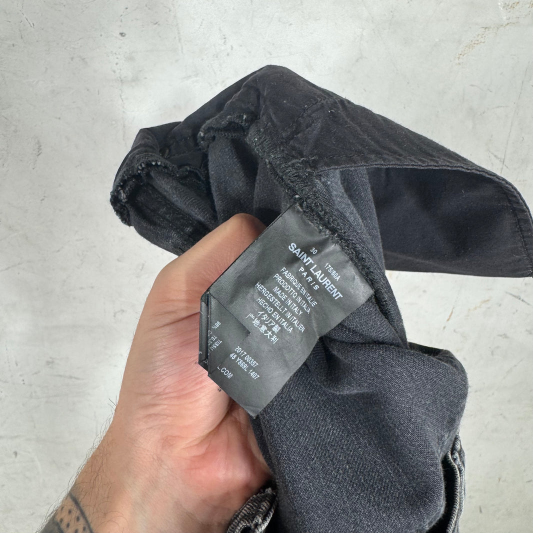 Saint Laurent Charcoal D02 Jeans