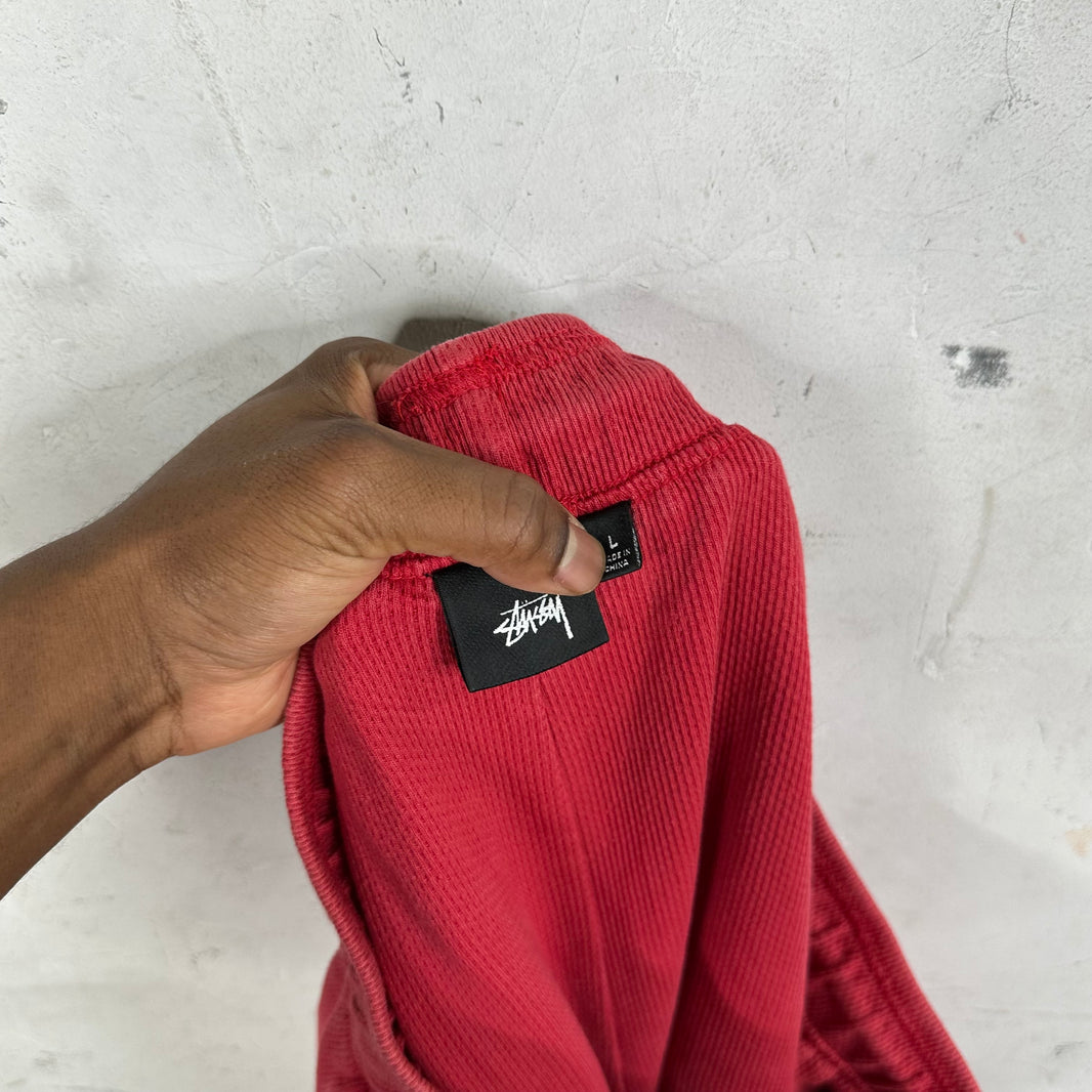 Stussy Red Cotton Shorts