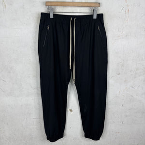 Rick Owens Gethsemane Wool Zippered Pants