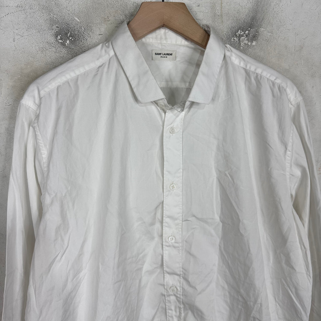 Saint Laurent White Dress Shirt