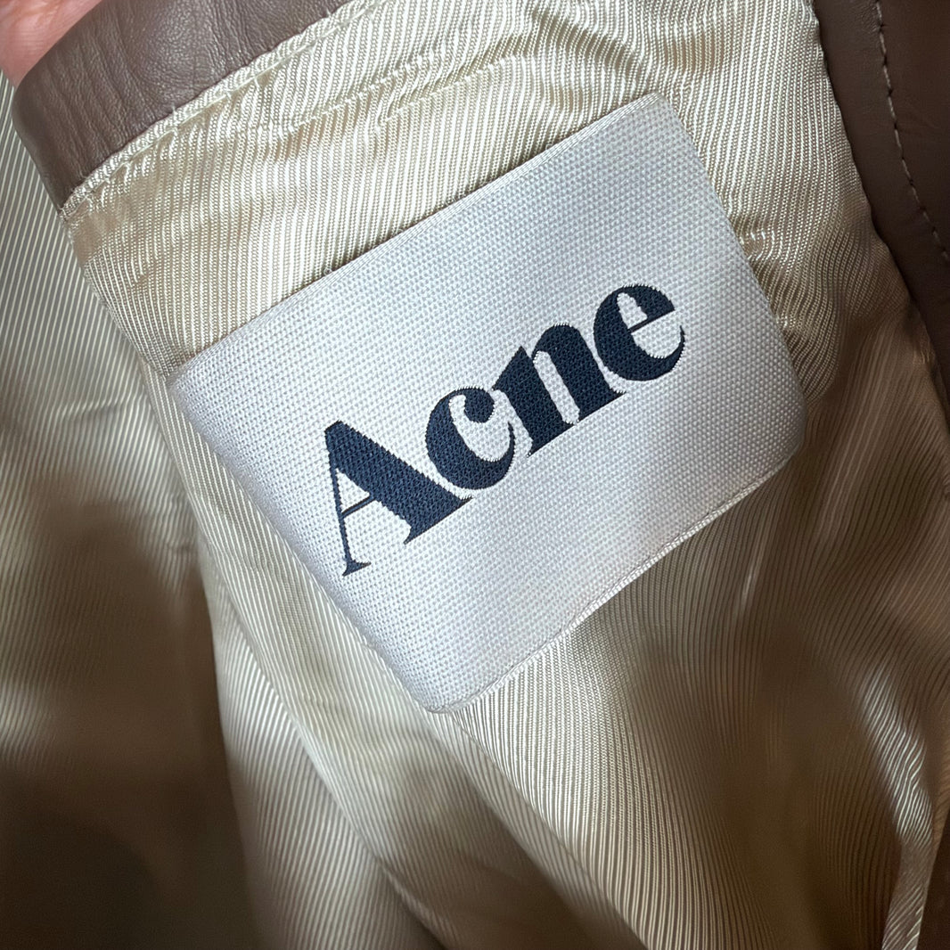 Acne Studios Leather Harley Jacket