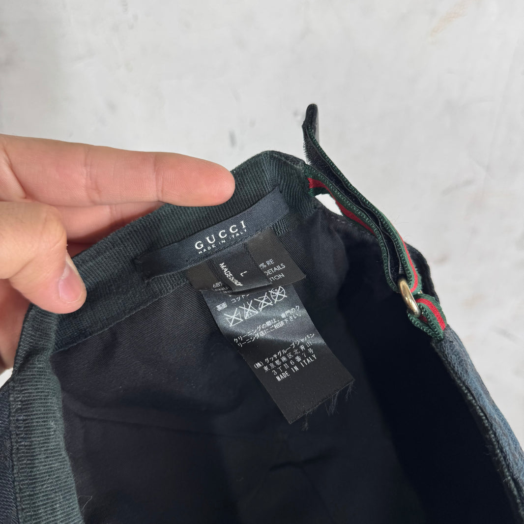 Gucci Monogram Black Hat