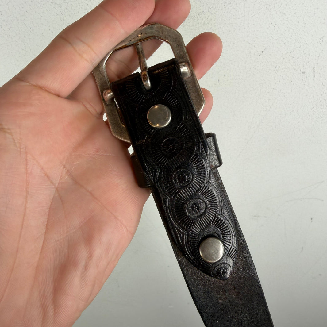 RRL Studded Leather Belt