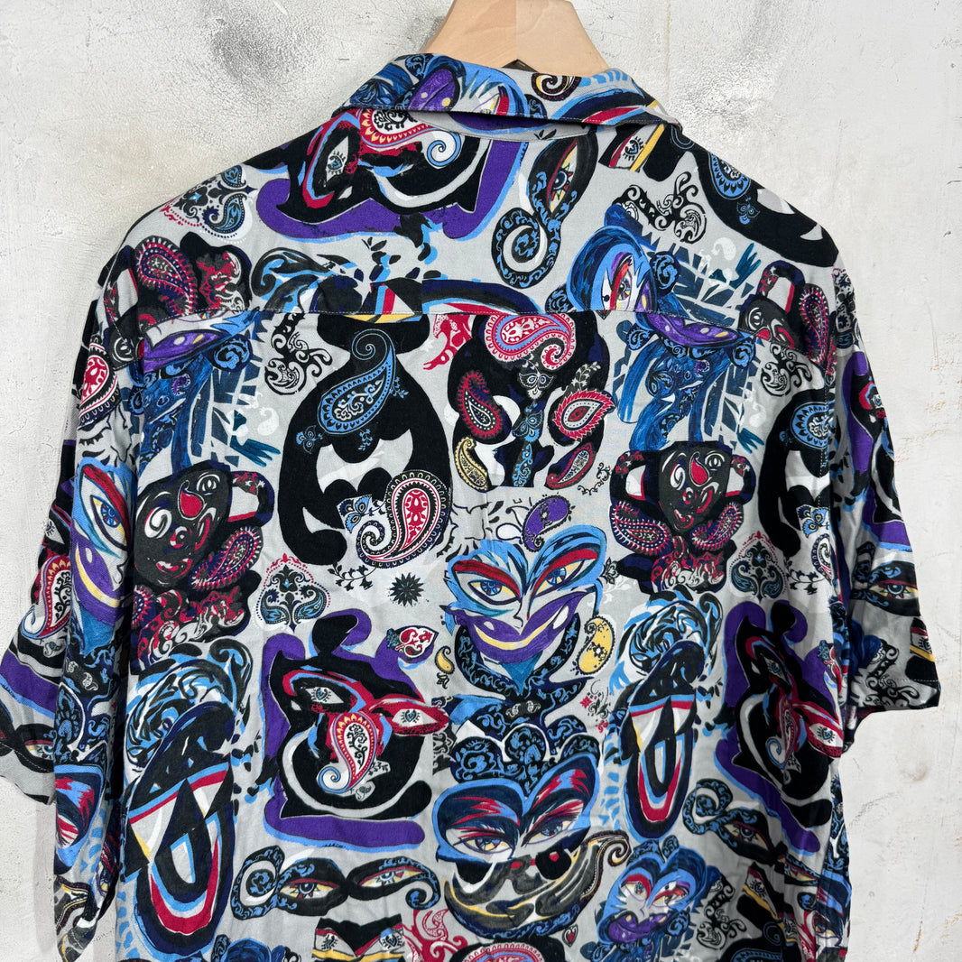 Martine Rose Psychedelic Paisley S/S Shirt