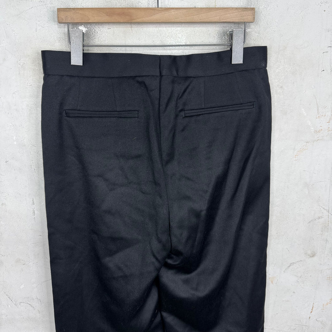 Bode Black Tuxedo Trousers