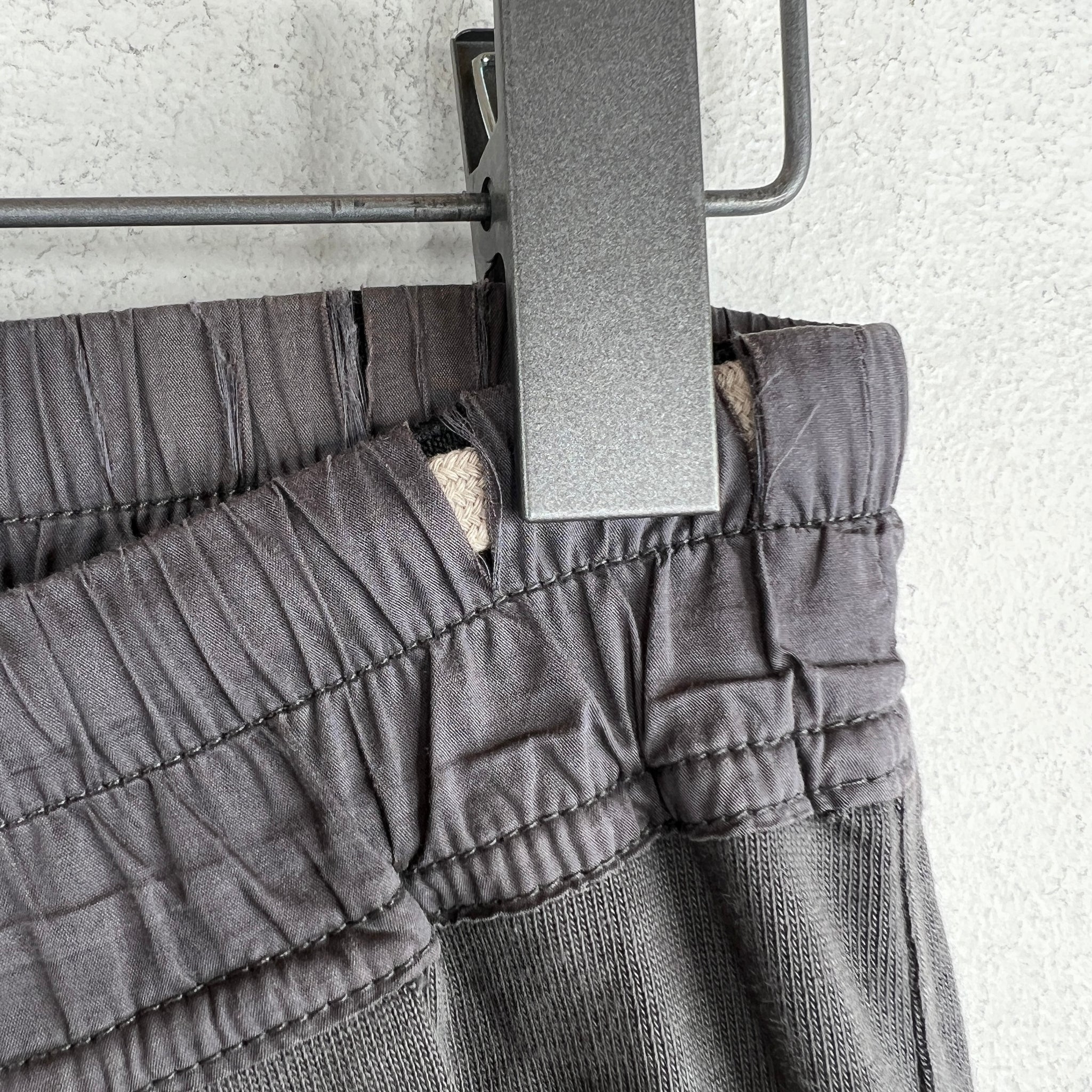 Rick Owens Grey Mastodon Jogger Sweatpants