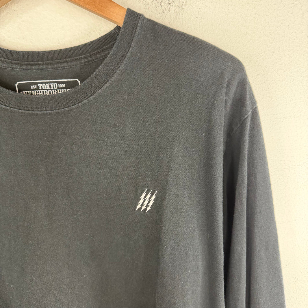 Neighborhood Chain Stitch Logo LS Shirt