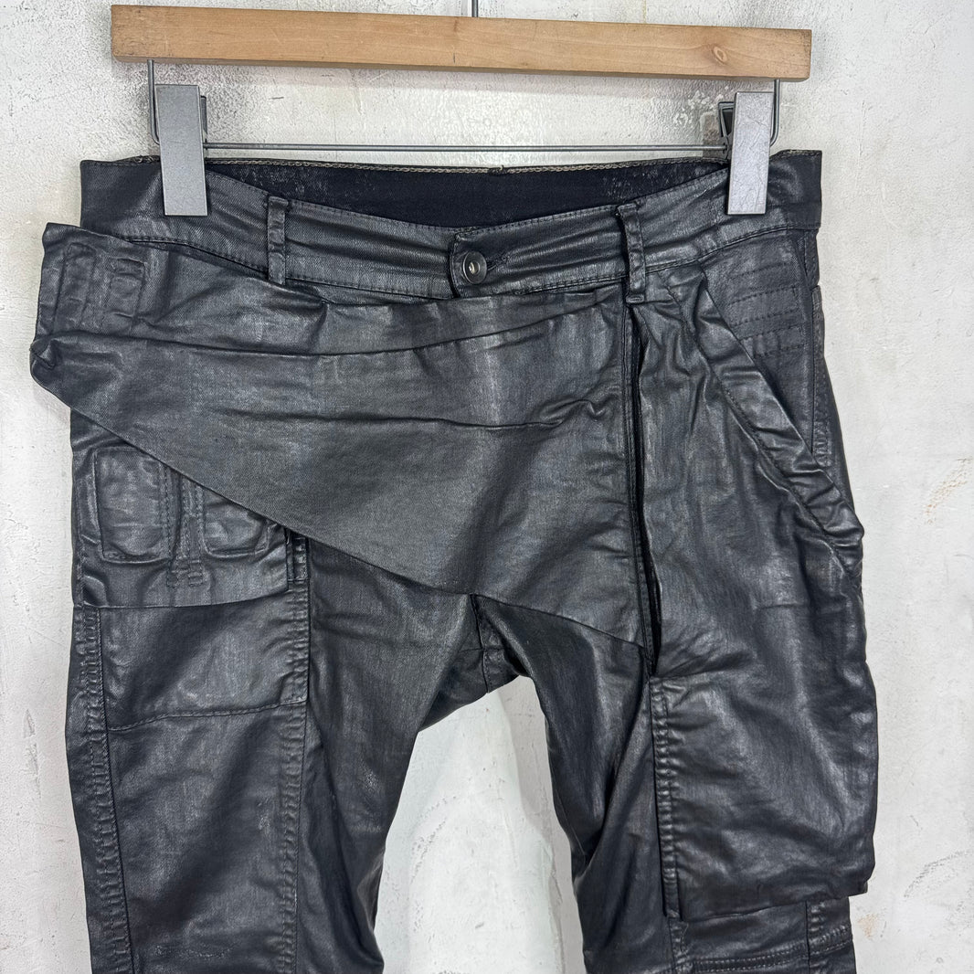 Rick Owens Waxed Memphis Jeans