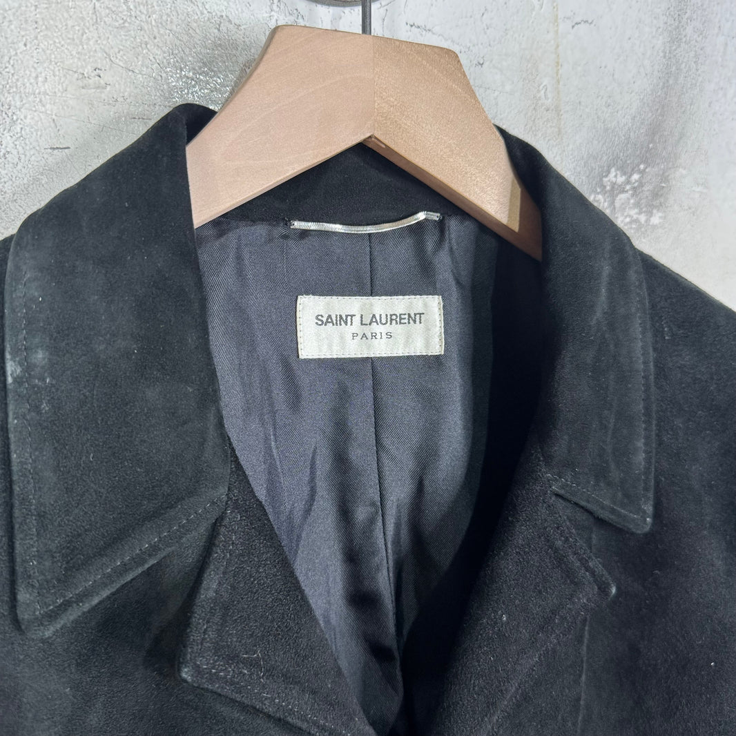 Saint Laurent Suede Western Jacket