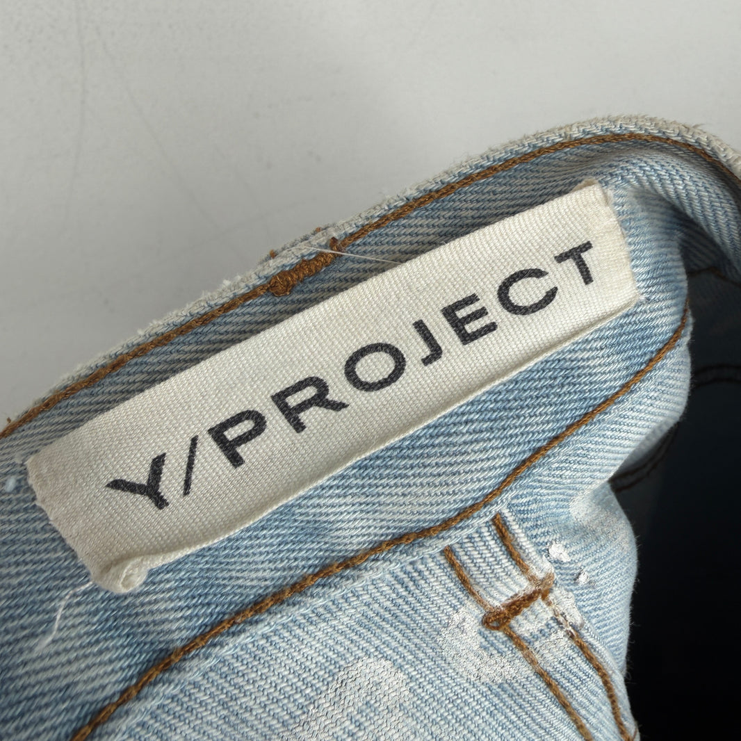 Y/Project Snap Off Jeans Blue