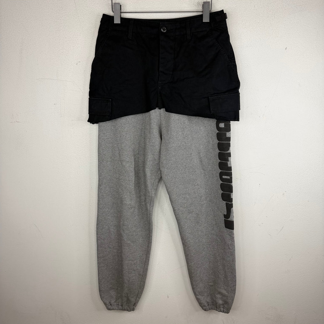 Vetements 2019 Gray Runway Hybrid Sweatpants