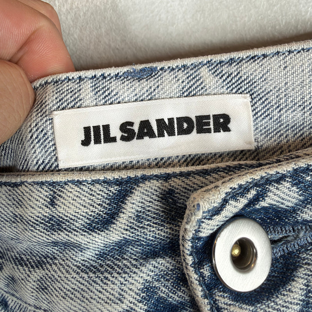 Jil Sander Baggy Light Wash Jeans