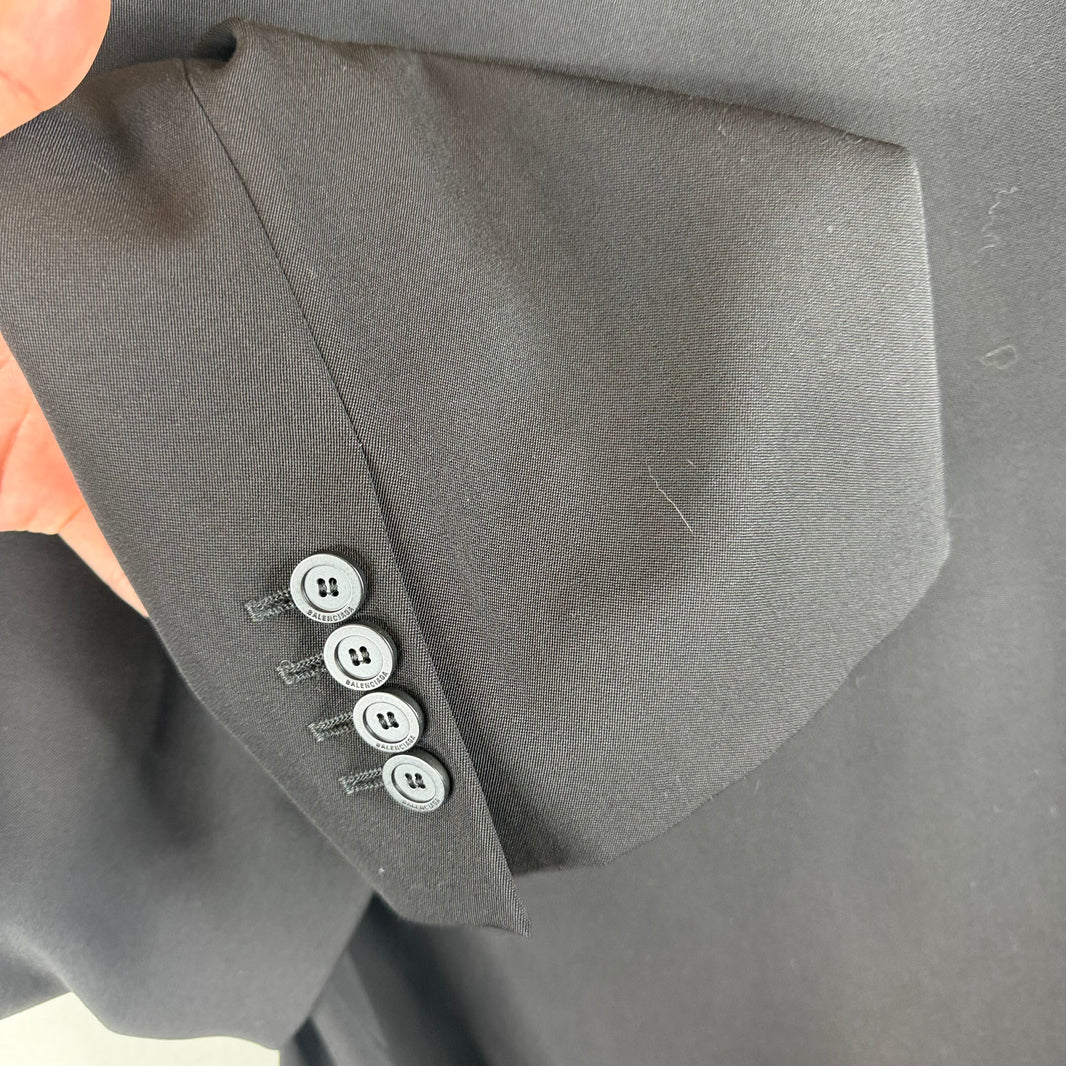 Balenciaga Wool Trench Coat