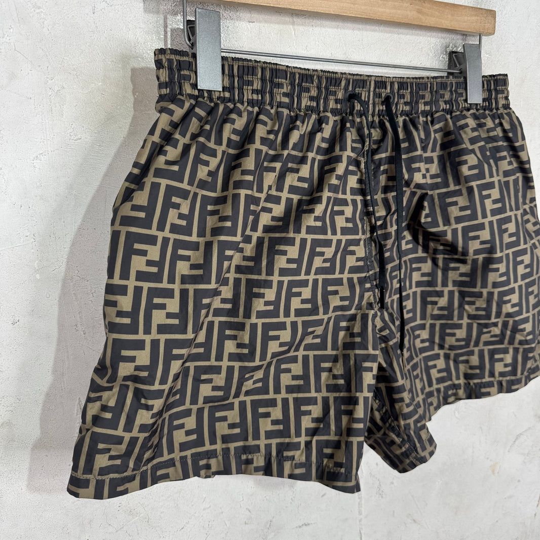 Fendi Monogram Swim Trunks