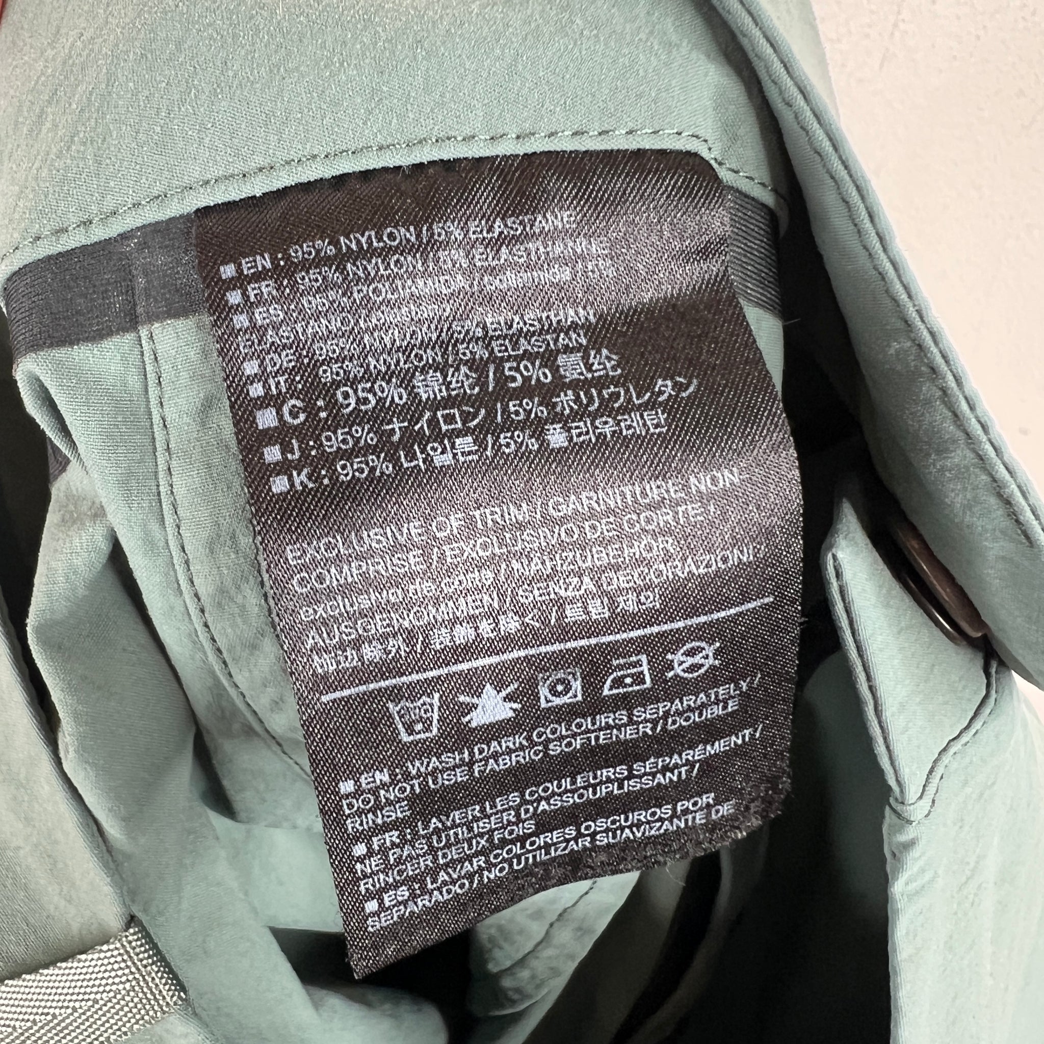 Arc'teryx Teal Nylon Trousers